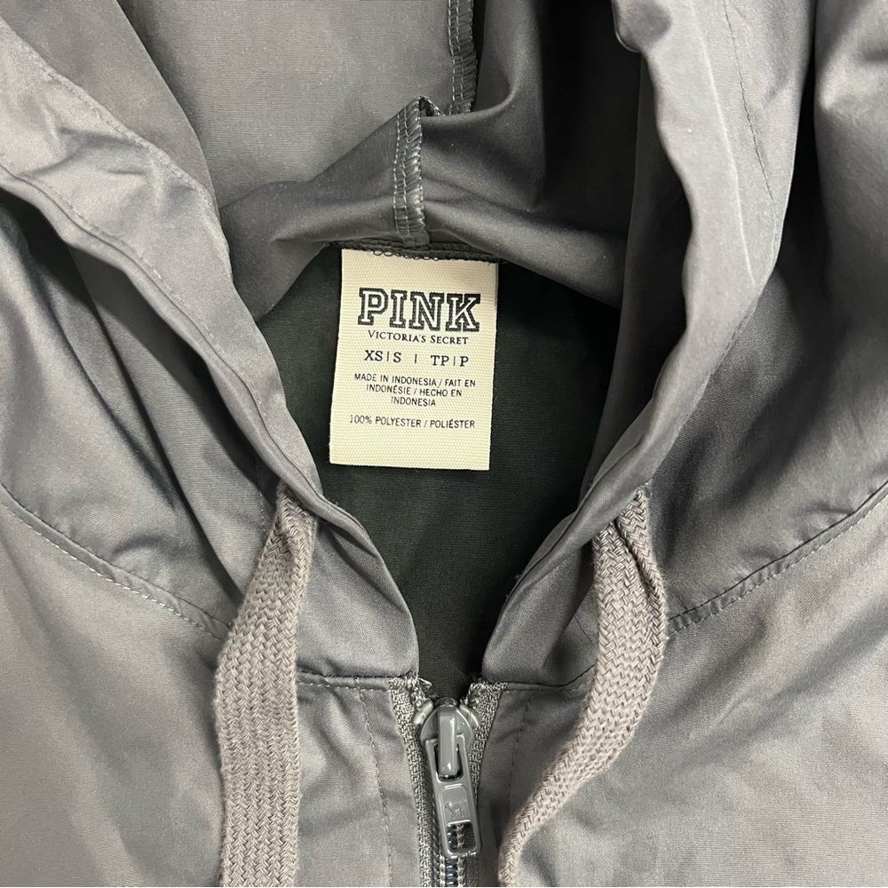 Black and Grey Lightweight Rain Jacket - Picture 6 of 6